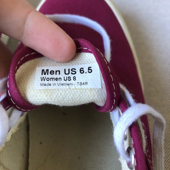 Burgundy Vans - Picture 2 of 5